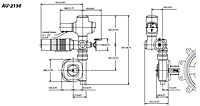 AU Series Industrial Electric Actuator (AU-2130)