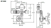 AU Series Industrial Electric Actuator (AU-4068)