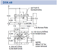 Duravalve Electric Actuator (D5K-68)